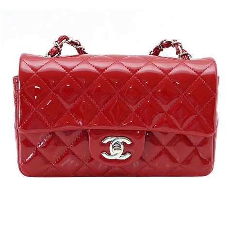 chanel mini rectangular patent|Chanel mini flap bags.